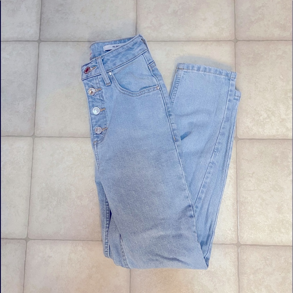 GUESS high waist mom jeans